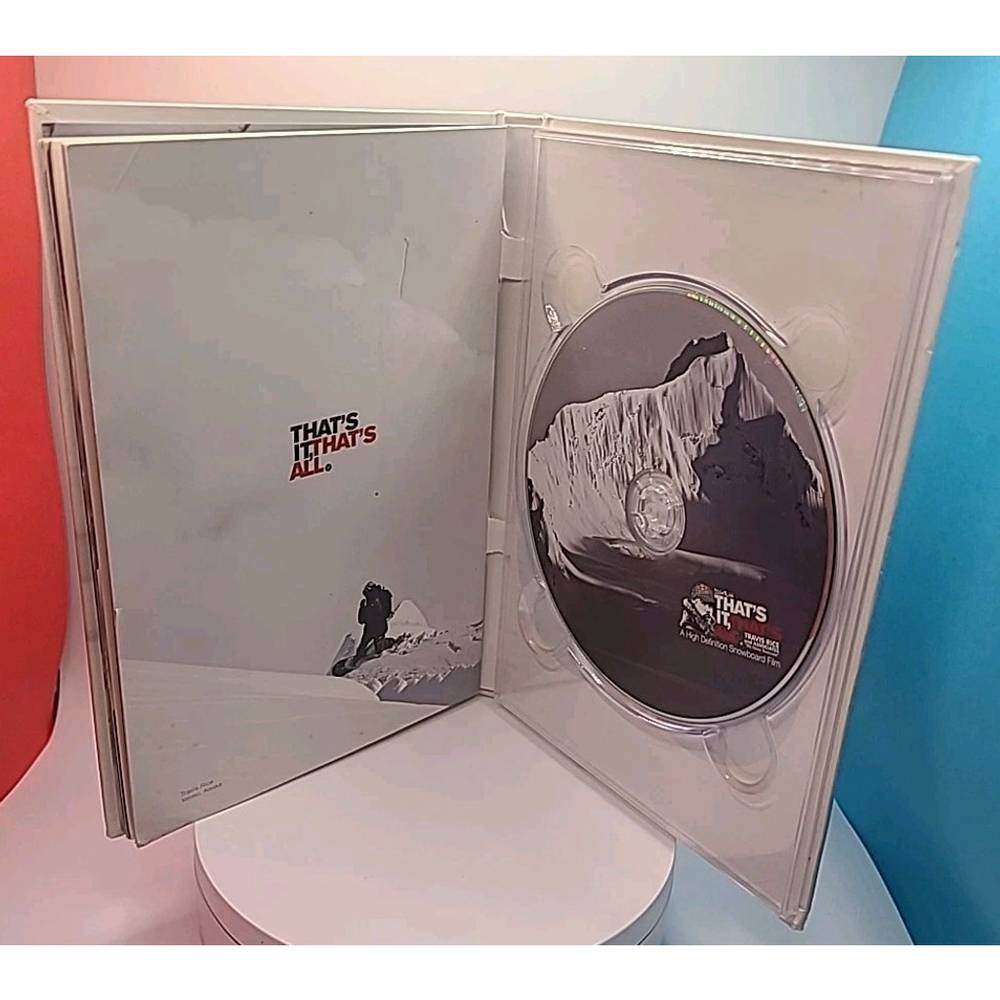 That's It, That's All Travis Rice Snowboarding (DVD & Book Limited Edition) - Picture 3 of 5